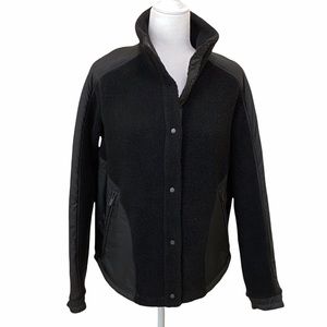 Lululemon Go Cozy Black Sherpa Fleece Jacket 6